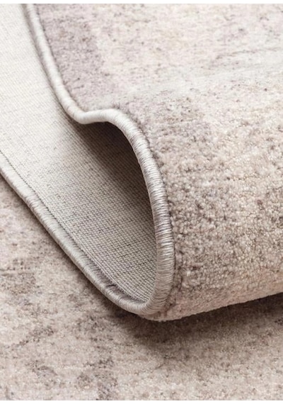Eko Halı Shıraz Shr 01 Grey Vintage Tarzlı Yumuşak Dokulu Modern Makine Halısı Gri Bej