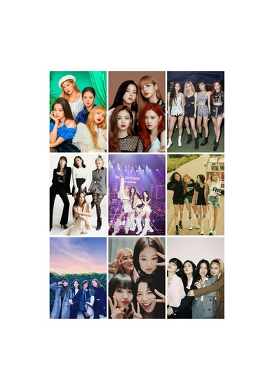 Black Pink 31 No -kpop- 9 Lu Fotokart Seti