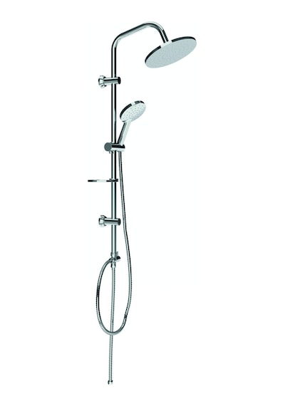 Creavit SH640 Tepe Duş Sistemi Kendinden Temizleyicili (Oval) Krom