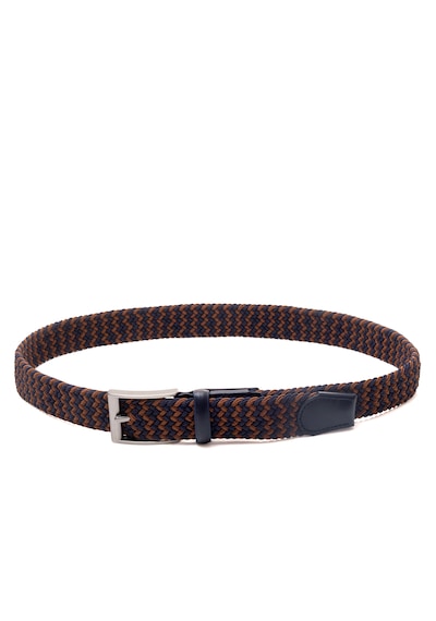 Pierre Cardin Multi Renk Örgü Erkek Kemer En 3,5 Cm Pc-1745 Kahverengi - Lacivert