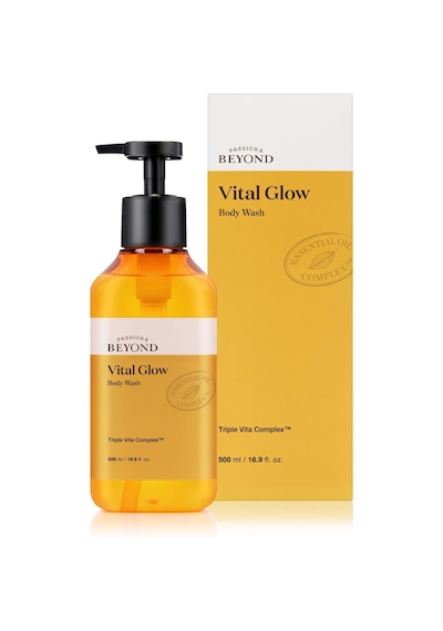 Vital Glow Body Wash Vitamin C E B12 Nemlendirici Duş Jeli 500 Ml Cildinizi Derinlemesine Temizleyerek Ferahlatır Diğer
