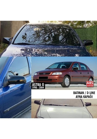 Opel Astra G 1998 1999 2000 2001 2002 2003 2004 Uyumlu Araca Özel Yarasa Batman Piano Black Ayna Kapağı Takımı