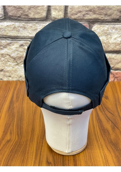 Hamze Docker Hip Hop Snapback Rapper Model Gabardin Şapka Petrol Mavisi