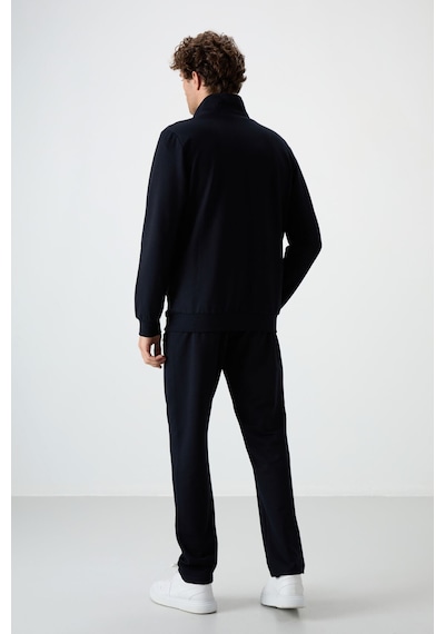 Tommy Life Troy Lacivert Standart Kalıp Erkek Eşofman Takım - 85196 Lacivert