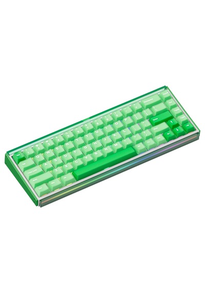 Akko Ray68 He Misty Green White %65 Astroaim Manyetik Switch 8k Hz Hall Effect Hotswap Argb Kablosuz İngilizce Gaming Klavye
