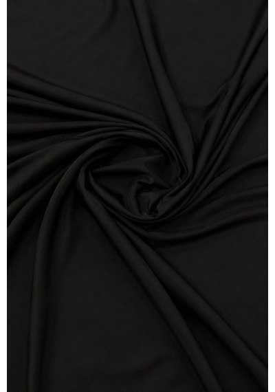 Örme Siyah Renk Yumuşak Astar Kumaş 1 Metre 100 Cm X 160 Cm Siyah - 887864176 Siyah