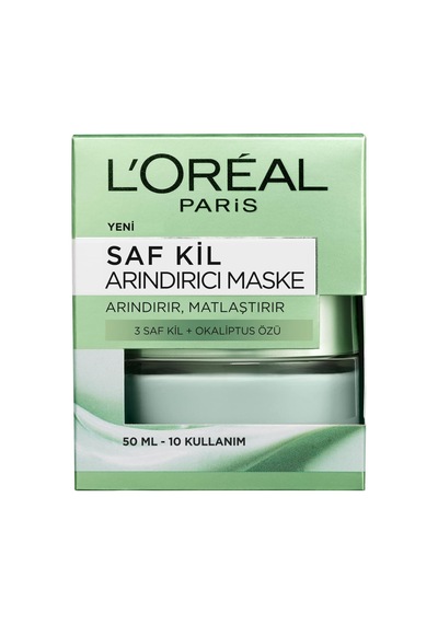 Saf Kil Arındırıcı Maske, 50 Ml