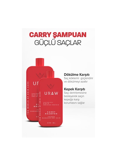 Carry Champoo Yoğun Saç Dökülmesine Karşı Bakım Şampuanı 400 Ml