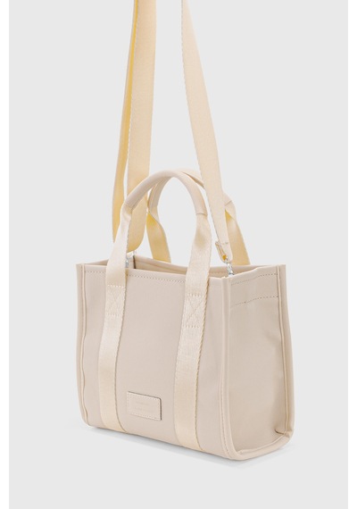 Housebags Kadın Krem Suya Dayanıklı Tote Çanta 245 Soft Krem
