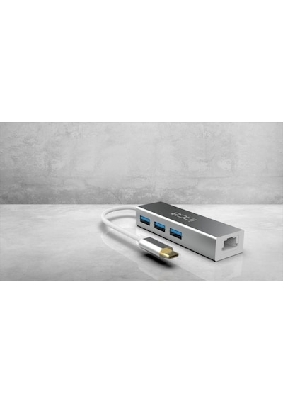 Inca Itpc-3t Usb C Usb 3.0+ Rj45 Ethernet Çoklayıcı