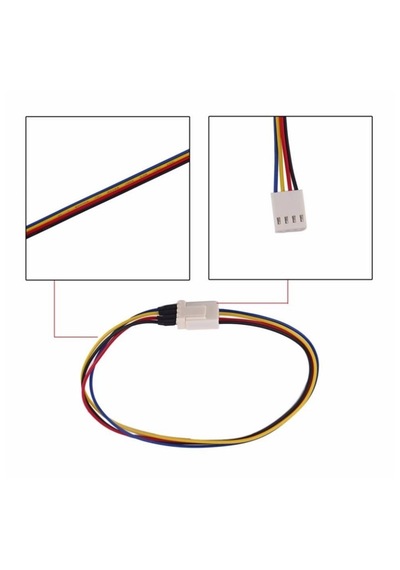 4 Pin Fan Güç Kablosu Power Kablo Cpu Uzatma Kablosu 20 Cm