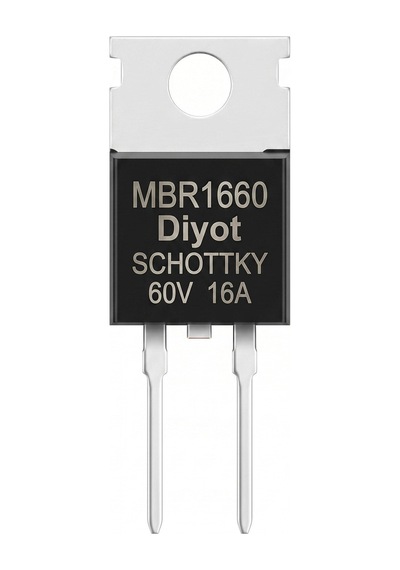 10 Adet Mbr1660 Diyot Schottky 60v 16a