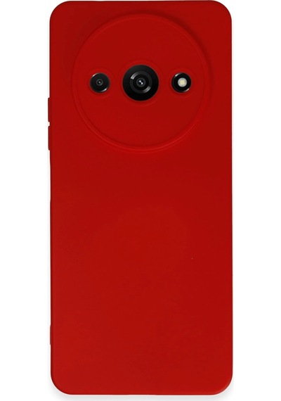 Uryport Xiaomi Redmi A3 4g Kılıf Nano İçi Kadife Silikon - Kırmızı