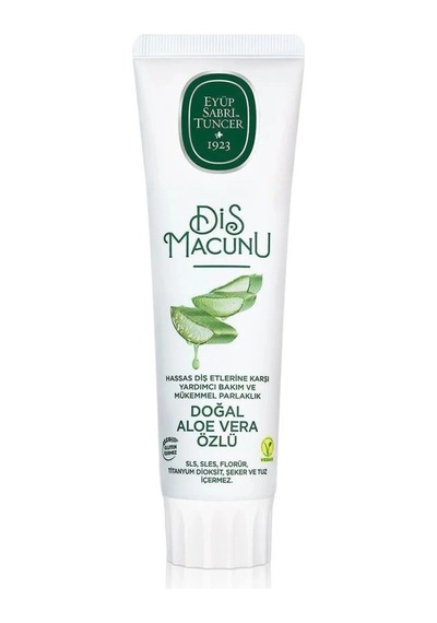 Mey İthalat Doğal Diş Macunu 90 Gr Aloe Vera Renkli
