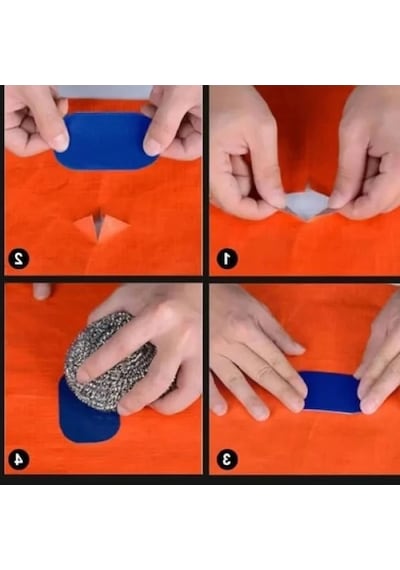 5cm X 5mt Yapışkanlı Çok Amaçlı Tamir Bandı, Su Geçirmez Çadır Onarım Çözümü