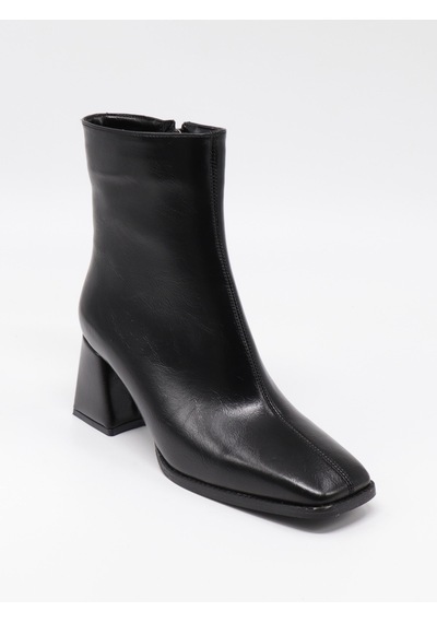 Nesilshoes Nesil Shoes Rsl 2550 Siyah Topuklu Kadın Bot