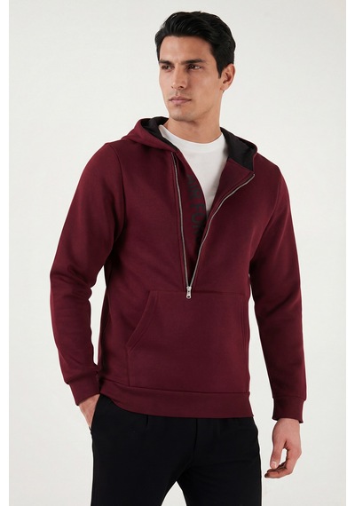 Buratti Erkek Sweat 575707 Vişne Vişne