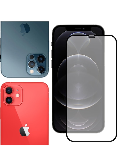 Bufalo Apple Uyumlu   iPhone 12 / 12 Pro Esd Anti Static Cam Ekran Koruyucu