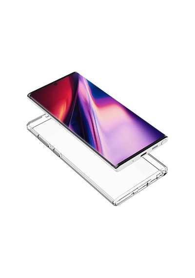 Vendas Galaxy Uyumlu S25 Ultra Kılıf Sararma Yapmayan Zore Droga Kapak + Safir Kamera Lens Koruyucu Şeffaf