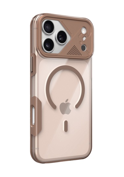 Joko Apple iPhone Uyumlu 17 Pro Max Zinko Magsafe Kapak - Çöl Titanyum Kod: 4231