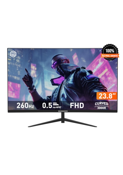 GAMEBOOSTER GB-24M1F260CFMR 23.8'' CURVED VA 260HZ 0.5MS FHD GAMING MONITOR