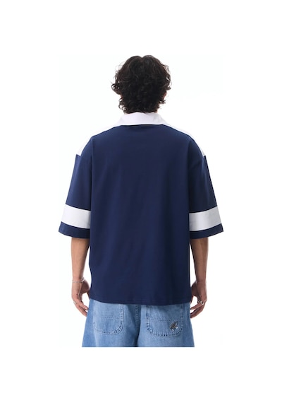 More Black Soccer Culture Baskılı Polo Yaka Premium Oversize Tshirt Parlament