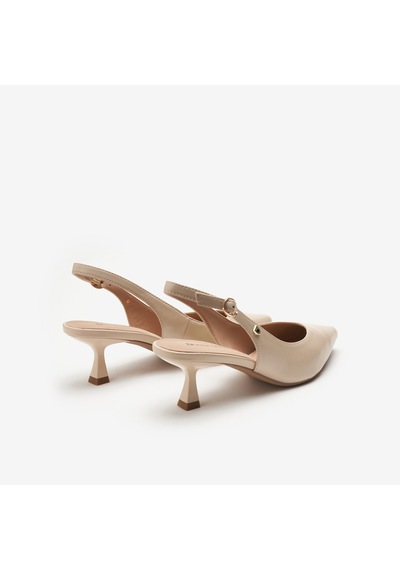 Nude Topuklu / Stiletto Kadın 436085dp Donna Serena T. 6085dp Nude Saten