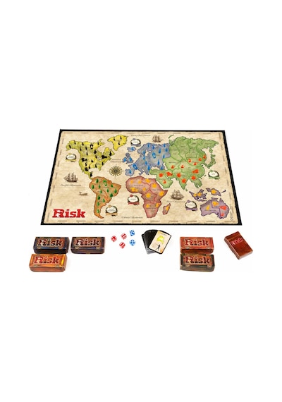Hasbro Gaming Risk Askeri Strateji Oyunu B7404 10+ Yaş Eğlenceli Oyun 2-5 Oyuncu İçin Renkli