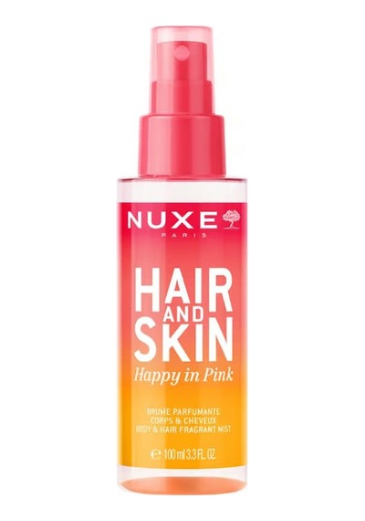 Nuxe Hair & Skin Happy In Pink Body And Hair Fragrant Mist 100 Ml