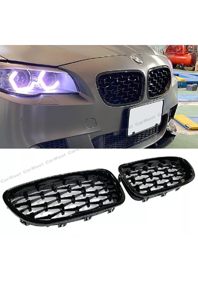 Bmw F10 2015-2017 Lci Siyah Daimond Ön Böbrek-ön Panjur
