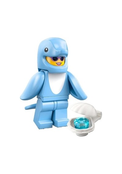 Minifigür 71051 Seri 28 - 09 Dolphin Costume
