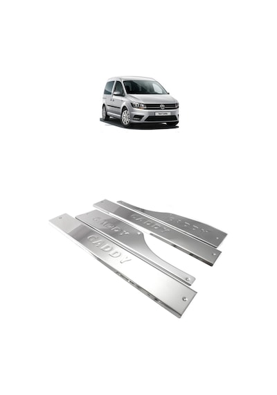 Volkswagen Caddy Krom İç Kapı Eşiği 4 Prç. 2015 ve Sonrası N11.643