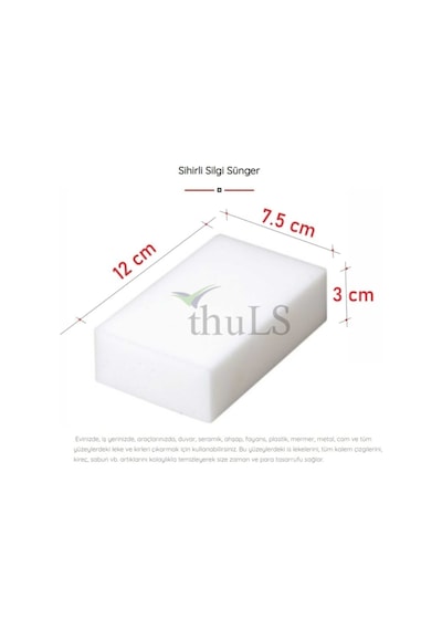1 Adet Sihirli Sünger Magic Sponge