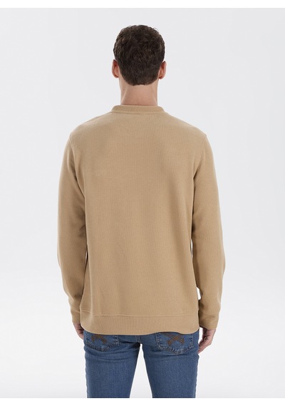National Geographic Açık Kahve Erkek Sweatshirt N6wm-swt4103 Camel