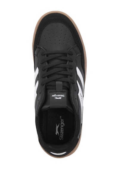 Slazenger Fun Erkek Siyah / Beyaz Günlük Spor Ayakkabısı Siyah - Beyaz