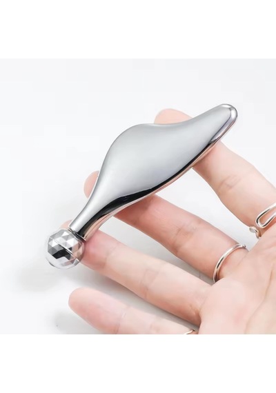 Metal Yüz Masaj Aleti Face Guasha 3d Roller Graston Aparatı Model 2