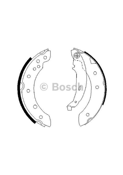 BOSCH 986487585 KAMPANA BALATA CLIO SYMBOL II 08- CLIO II 98- LAG