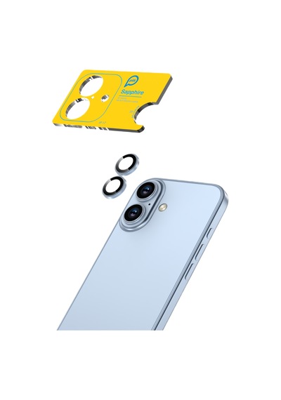 Piili Apple iPhone Uyumlu 17 Mavi Safir Lens Koruyucu 15356394