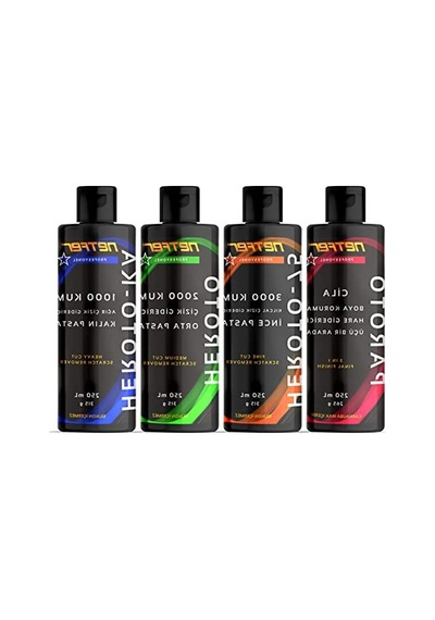 4'lü Pasta Cila Seti, 4x250 Ml Boyutunda
