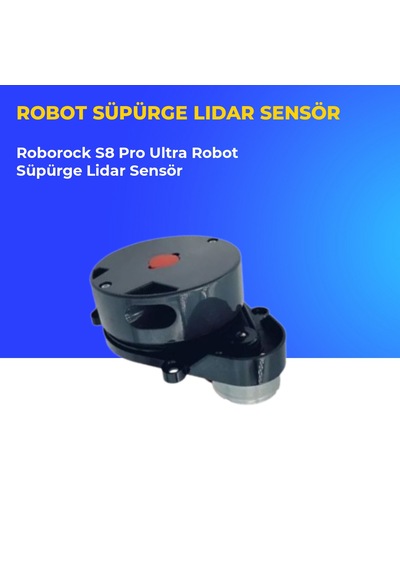 Roborock S8 Pro Ultra Robot Süpürge Lidar Sensör