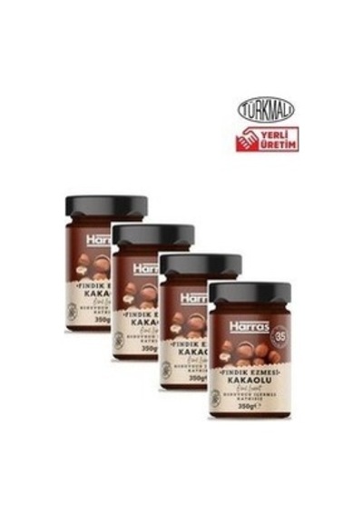 Kakaolu Fındık Ezmesi 350 Grx4 Adet Harras