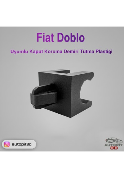 Fıat Doblo Uyumlu Kaput Koruma Demiri Tutma Plastiği