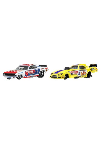 Hot Wheels 2'li Premium Araba Seti 72 Plymouth Cuda Fc & Rob'n Çok Renkli