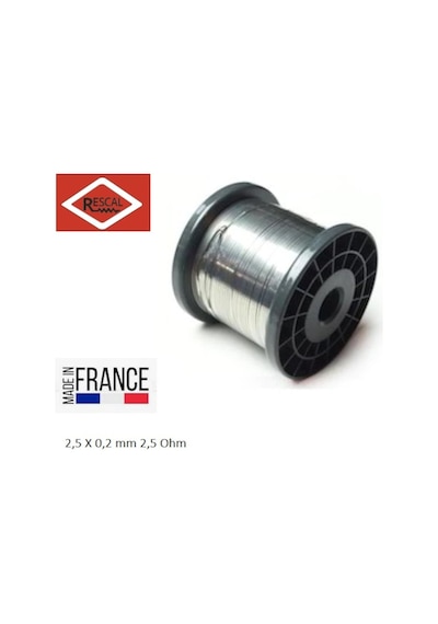 Rescal Yassı Rezistans Teli 2,5X0,20Mm ( 5 Metre ). - 529024938