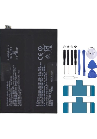 Cbtx Oppo Reno6 Pro 5g / K9 Pro İçin Blp855 4500 Mah Li-polimer Pilin Değiştirilmesi