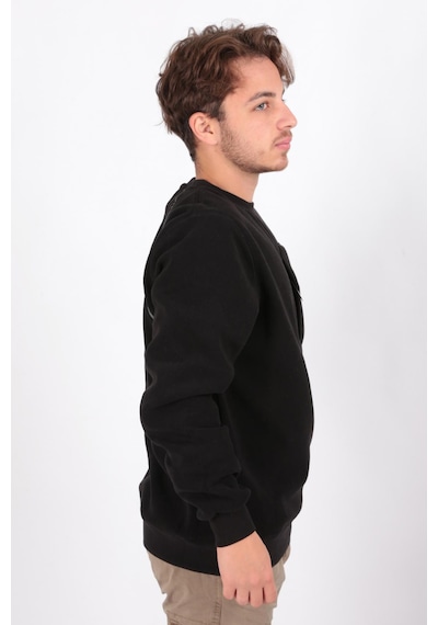 Cazador 5231 Erkek Polar Sweatshirt Siyah