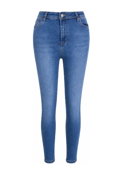 Double Slim Skinny Açık Mavi Kadın Jean Pantolon 3529
