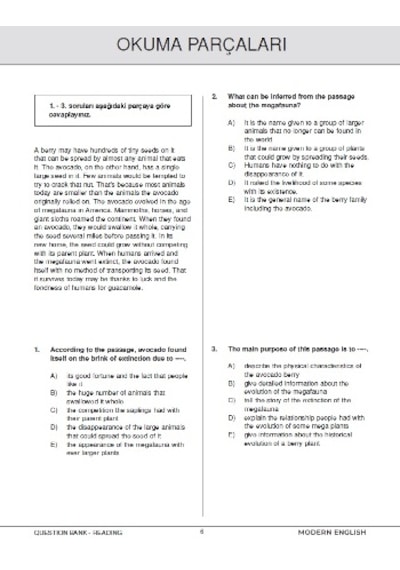 12. Sınıf Leader Reading Question Bank 2.el Temiz
