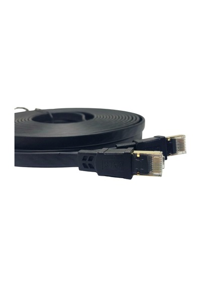 Ironstar 8metre Cat8 Ethernet Flat Kablo - 40gbps Hız Destekli