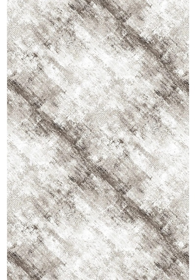 Raschel Carpet Çizgi Desenli Kahverengi Kaymaz Taban Kalın Peluş Halı - Yolluk Yüksek Kalite
